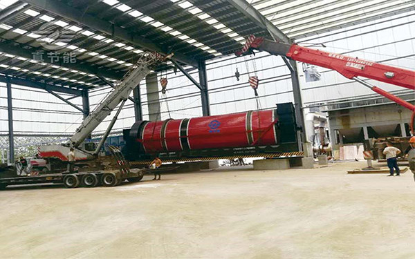 烘干機安裝現場 烘干機安裝現場