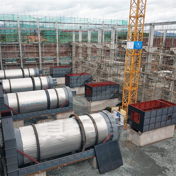 豆腐渣烘干設備安裝現場 豆腐渣烘干設備安裝現場