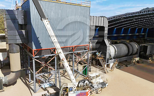 果渣烘干機吊裝發貨